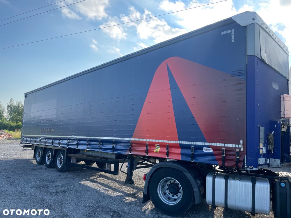 Schmitz Cargobull Schmitz Cargobull VARIOS /FIRANKA /OSIE SCHMITZ / DACH PODNOSZONY/ RAMA OCYNK /SERWIS FR / IDEALNY STAN / - 33