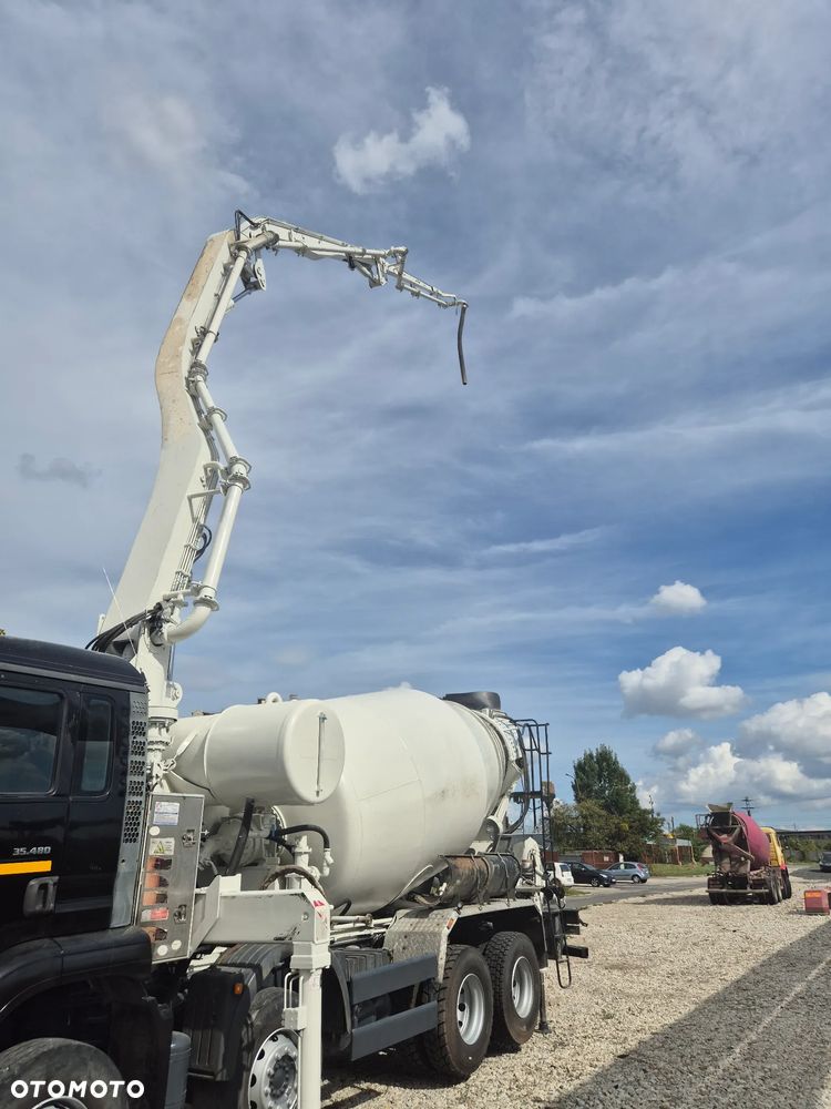 MAN 35.480 8x4 CIFA 24m+9m3 pompogruszka pompa do betonu - 6