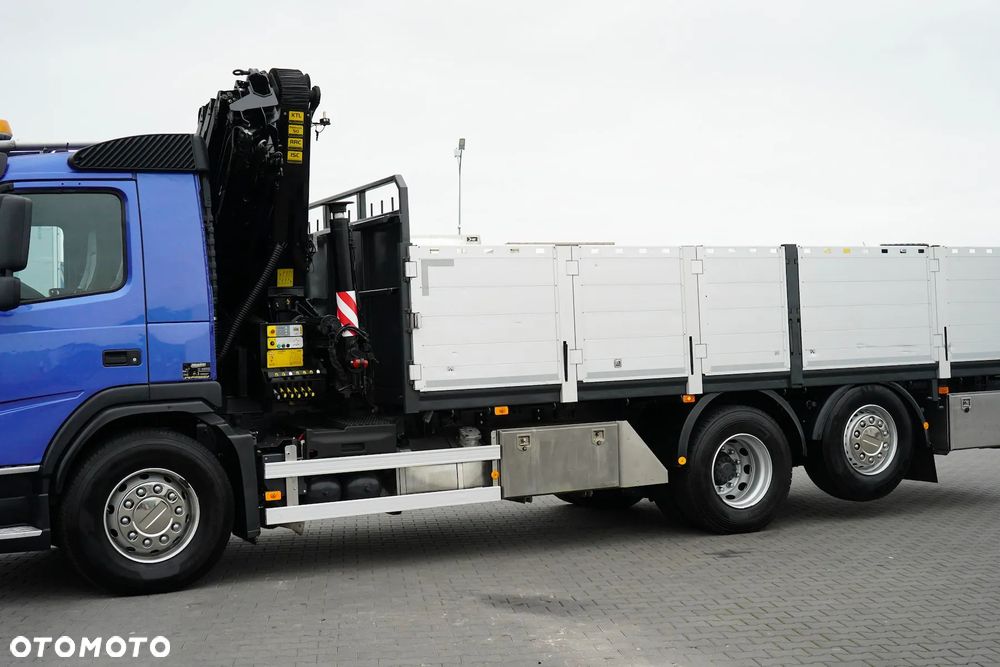 Volvo FM / 420 / 6 X 2 / SKRZYNIOWY + HDS / PALFINGER PK 26002 / WYS. 17 M / OŚ SKRĘTNA - 16