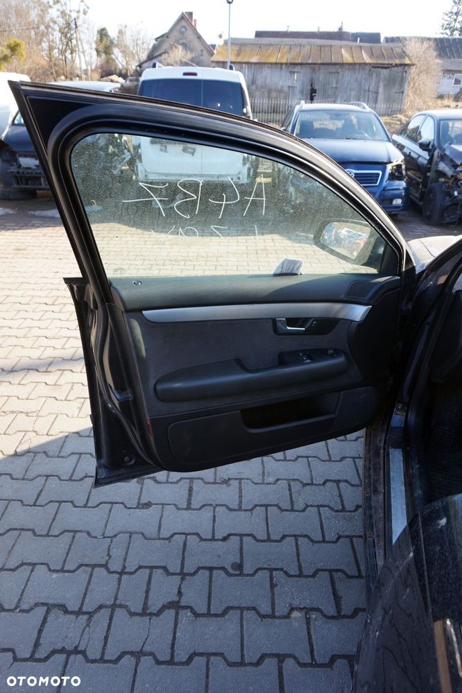 DRZWI PRZEDNIE LEWE A4 B7 KOMBI LZ9Y  CZARNY AUDI 2004-2008 - 10