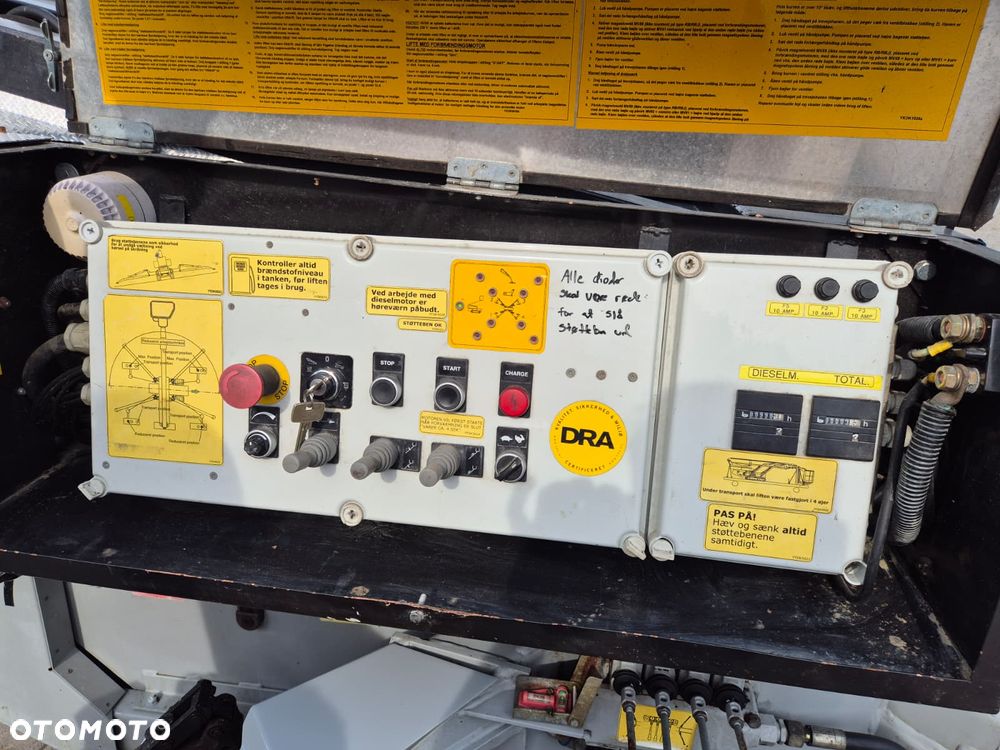 Omme 2600 RBD / PODNOŚNIK PAJĄK / DO 26 METRÓW / 240 ŁADOWNOŚĆ / DIESEL + ELEKTRO / 1WŁ / PRZEGLĄD DUŃSKI / SERWISOWANY / SILNIK KUBOTA / HYDRAULIKA PO SERWISIE - 10