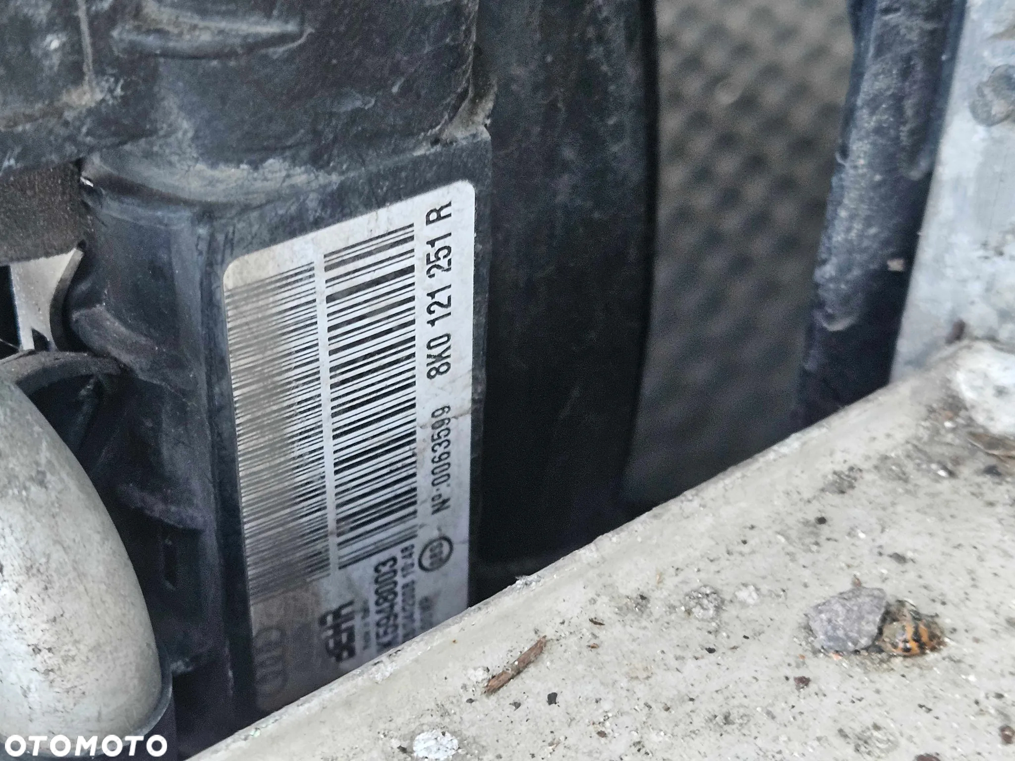 Pas Przedni Wzmocnienie Czołowe Belka Zderzaka Chłodnice Intercooler Wentylator 1.8 2.0 TFSI 2.0 TDI AUDI A4 B8 - 9