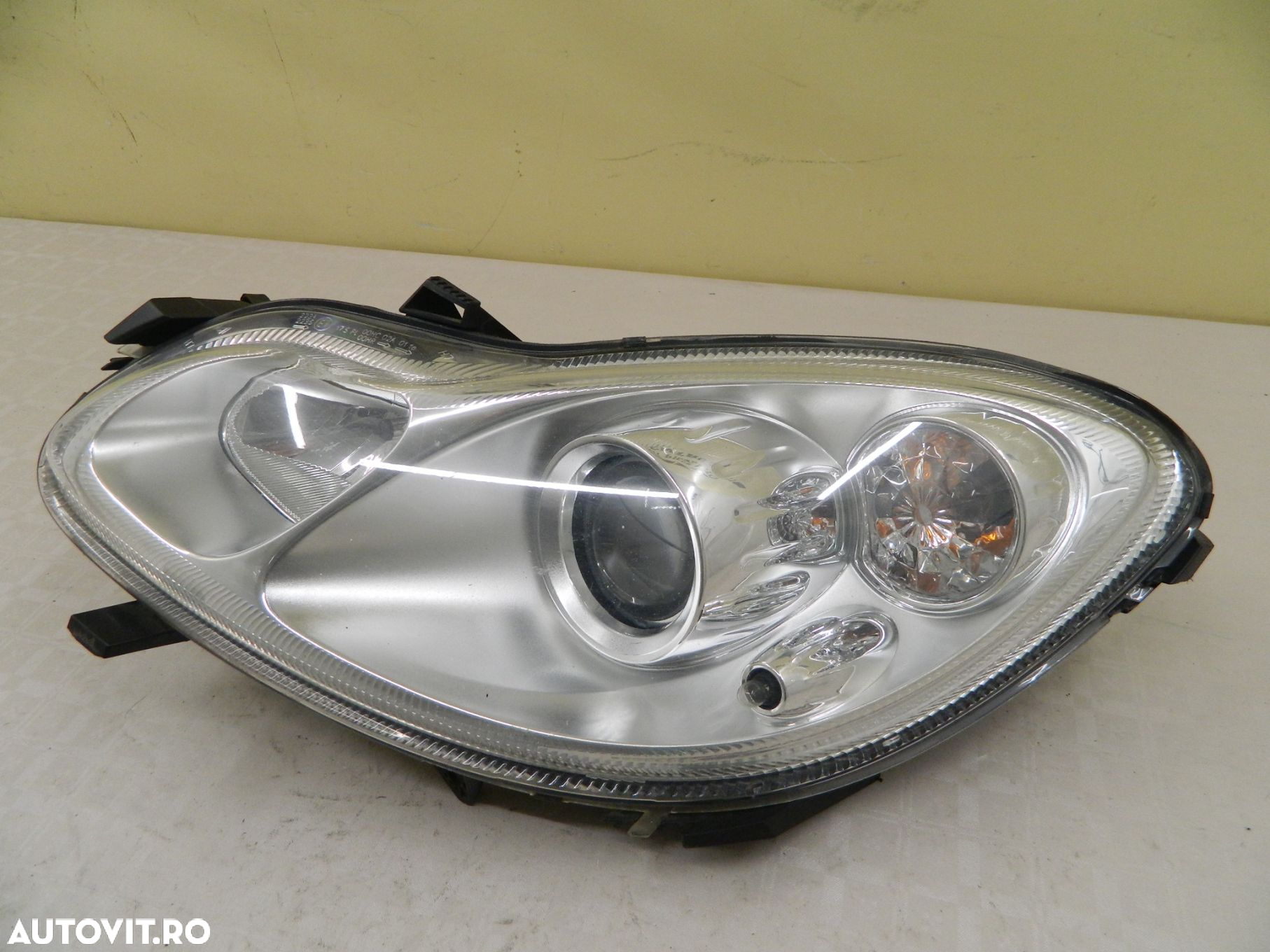 Far stanga Smart Fortwo W451 Halogen, 2007, 2008, 2009, 2010, 2011, 2012, 2013, 2014, cod origne A4518200159 . - 3