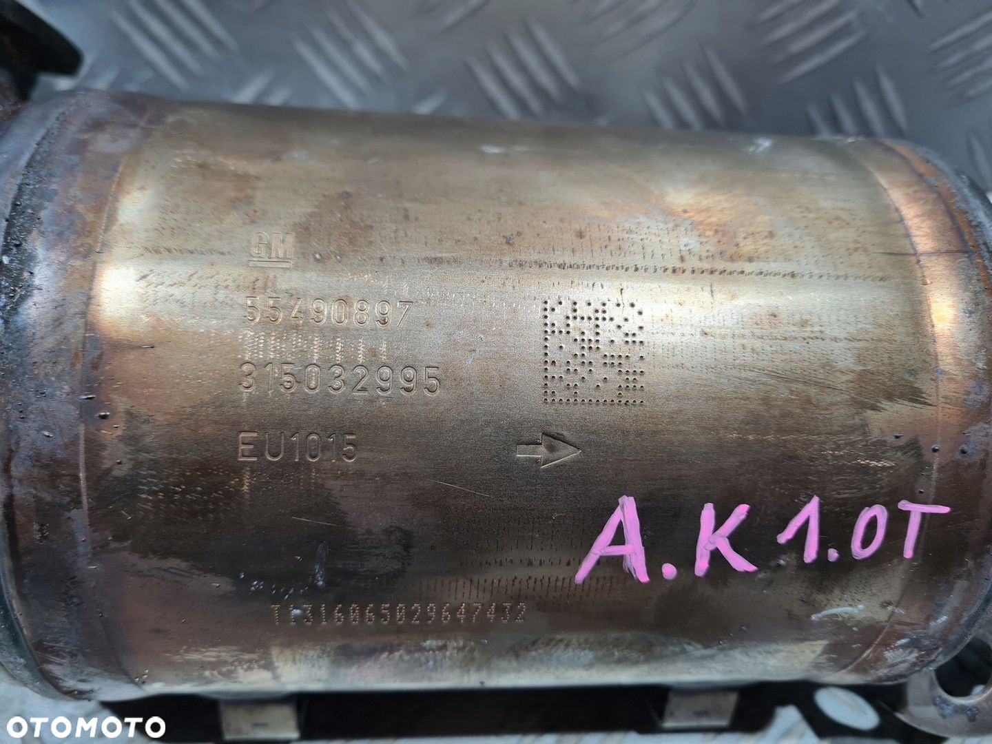 KATALIZATOR OPEL ASTRA K CORSA E ADAM 1.0 TURBO - 5