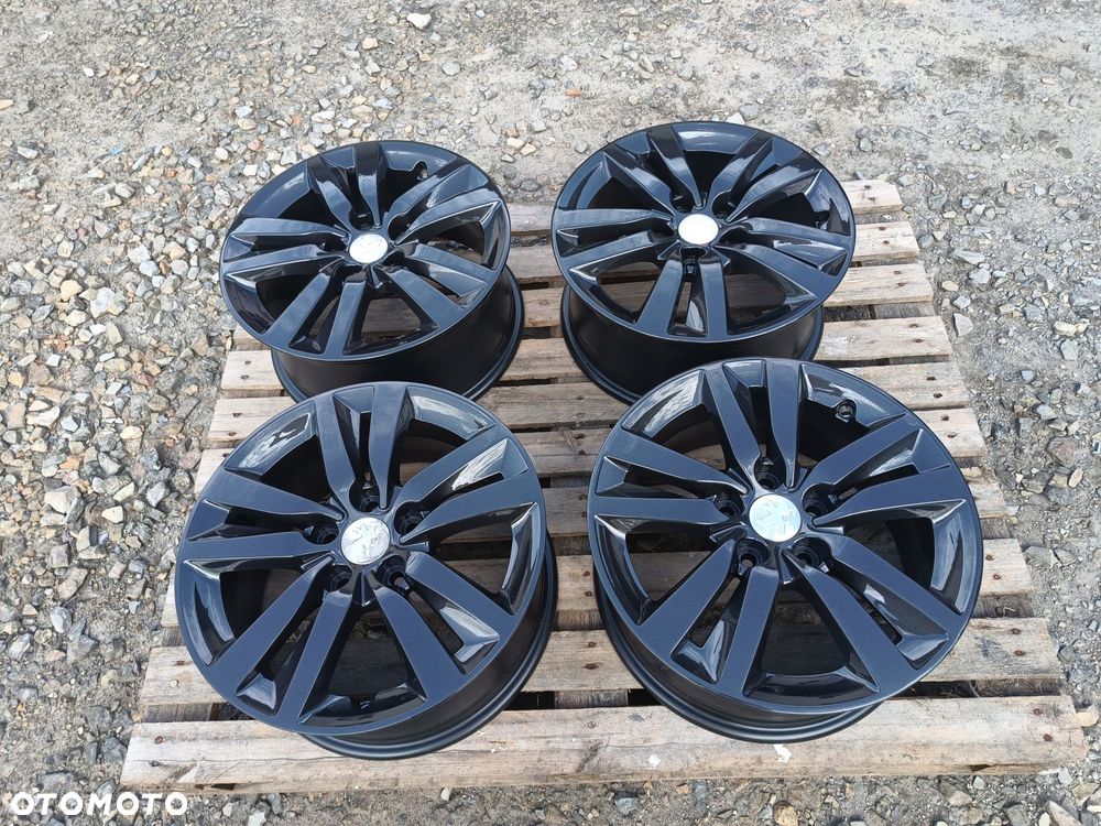 peugeot 308 t9 felgi 16" 5x108 et44 7.0j jak nowe grafit 9677989577 - 2