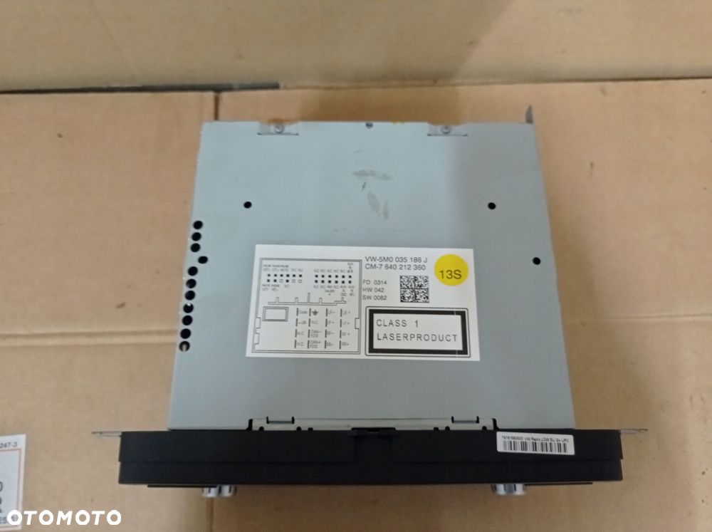 VW POLO V 6R 6C RADIO RCD 5M0035186J - 3