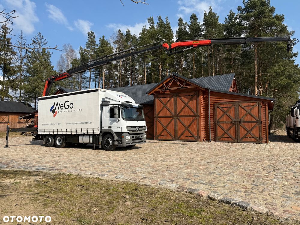Mercedes-Benz ACTROS 2536 6X2 DZWIG / HDS PK 22002 EH MEGA MOCNY HDS Hiszpanski Dach Firanka - 4
