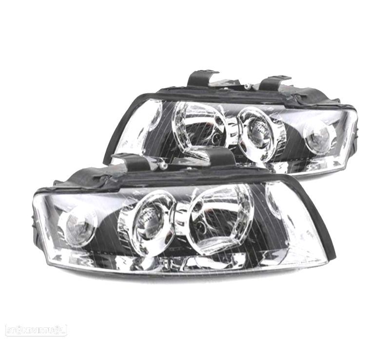 FARÓIS OPTICAS PARA AUDI A4 01-04 - 1
