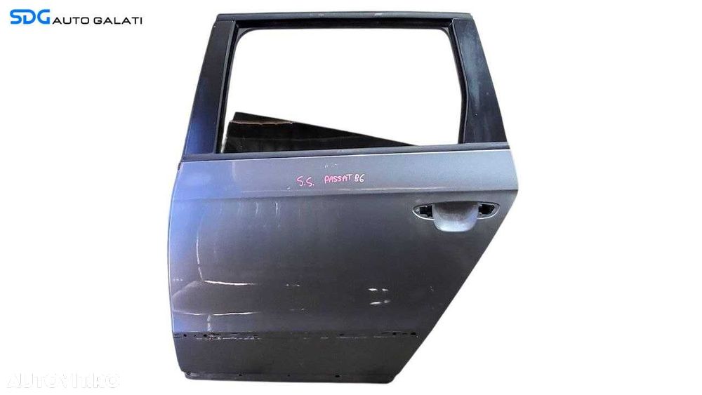 Usa Usi Portiera Portiere Stanga Spate Volkswagen Passat B6 Break Combi 2005 - 2010 (Inceput de Rugina) [LC2099] - 1