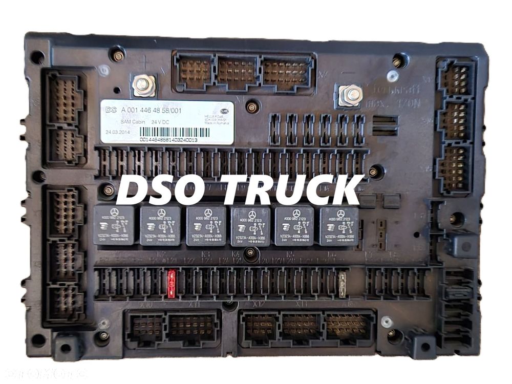A0014464858 A0014465058 Skrzynka Tablica Modul Plyta bezpiecznikow MERCEDES MP4 - 2