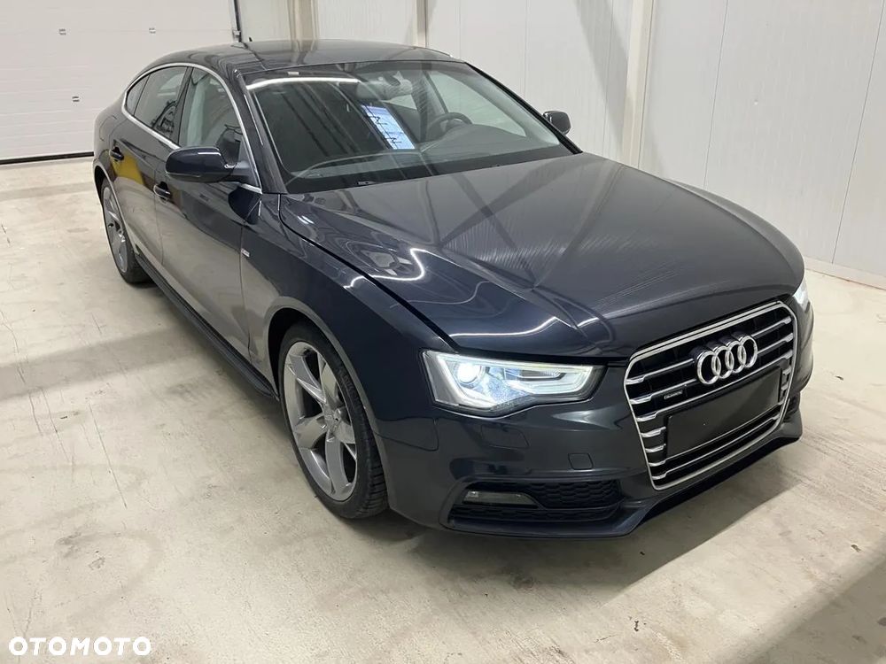 LX5R Kompletny przod maska zderzak lampy blotniki Audi A5 8T LIFT SLINE czesci - 2