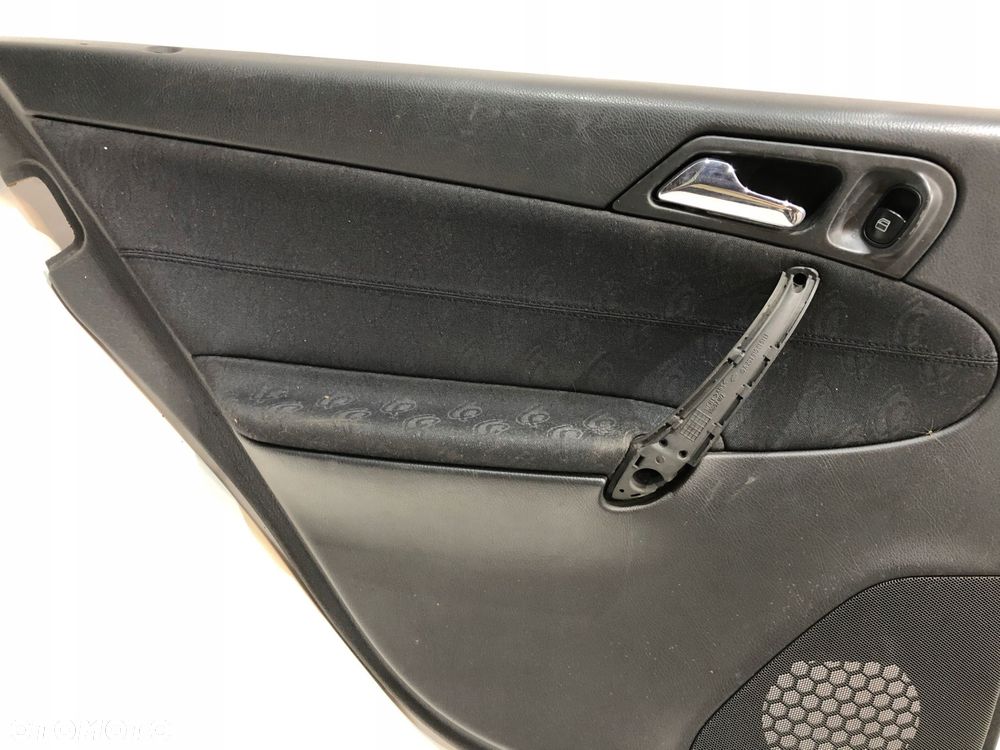 mercedes w203 boczek drzwi tapicerka lewy tył - 3
