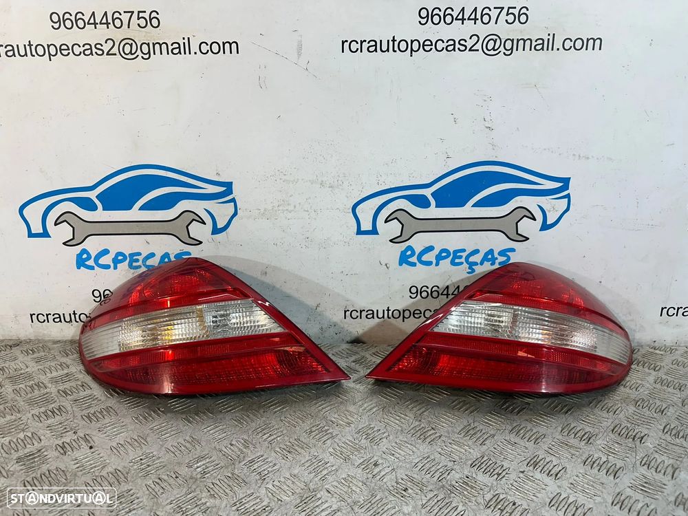 .Farolins Led Tras Traseiros Esquerdo Direito Originais Mercedes Benz SLK R171 2003 - 2011 - 2