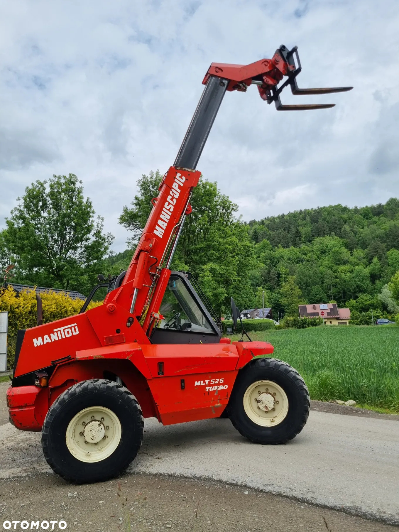 Manitou Ładowarka Teleskopowa MLT 526.Turbo Idealny stan z Norwegii z komunalki 2,5tony Perkins 4 cyl - 3