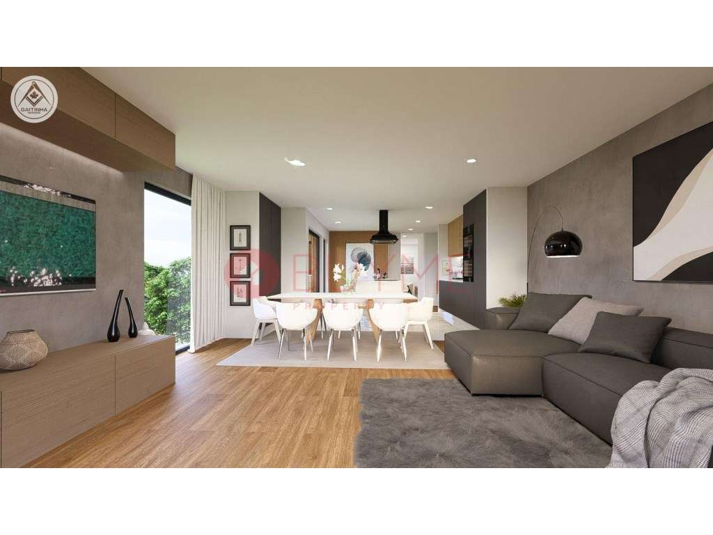 Luxuoso Apartamento T3, piscina comum e estacionamento, em Olhão - Grande imagem: 2/27