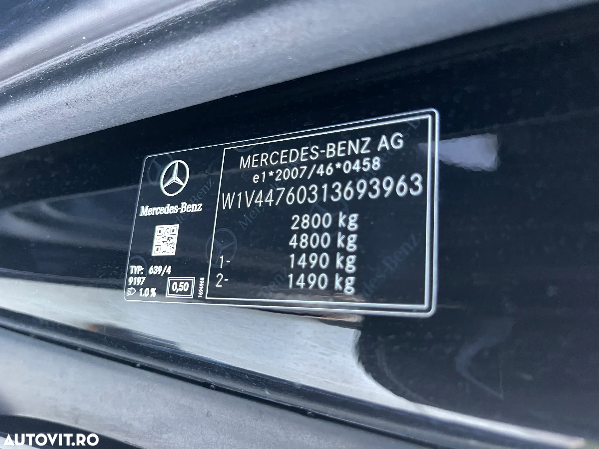 Mercedes-Benz Vito 114CDI LUNG USI SPATE - 39