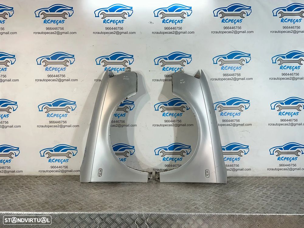 .Conjunto Guardalamas Frente Frontal Esquerdo Direito Original Audi A4 B7 2004 a 2008 - 2
