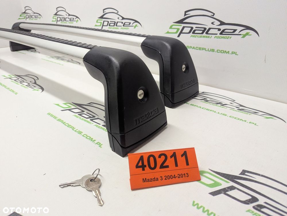 Bagażnik dachowy bazowy belki poprzeczki Mazda 3 2004-2013