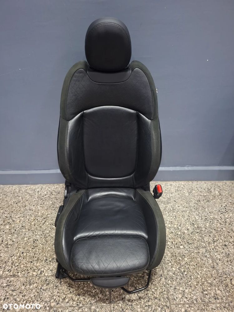 MINI Cooper F56 Fotele komplet Skóra / Alcantara Grzane - 2