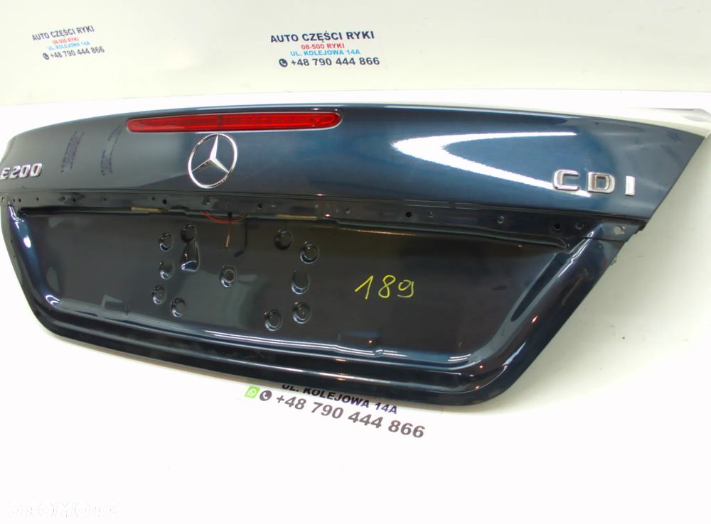 Mercedes E Klasa sedan W 211 Klapa bagażnika 189 - 2