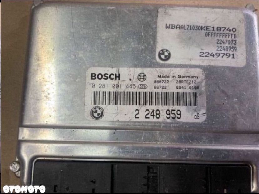 DME komputer sterownik silnika bmw 3 e46 5 e39 - 10