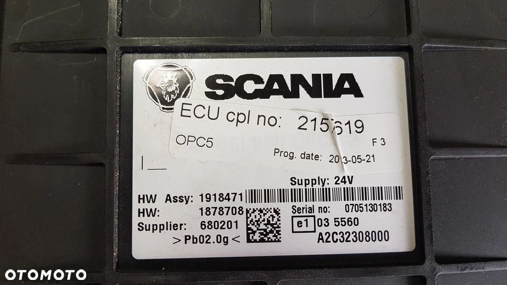 SCANIA R STEROWNIK OPC5 1918471  1878708 - 2