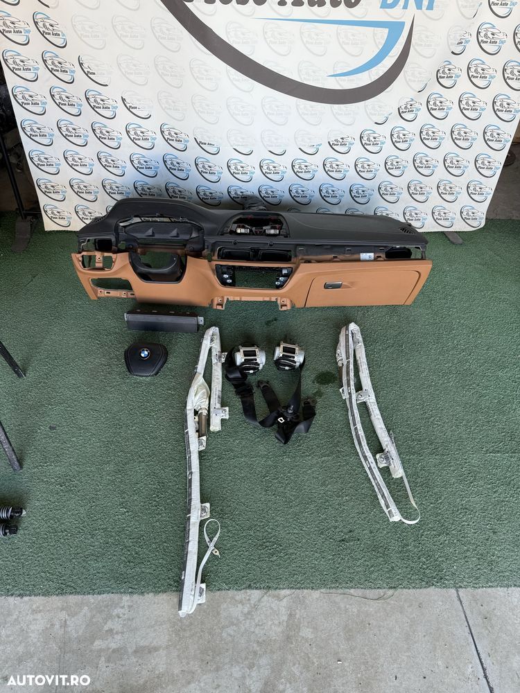 Plansa bord completa Bmw seria 5 G30 G31 kit airbag centuri cortine - 1