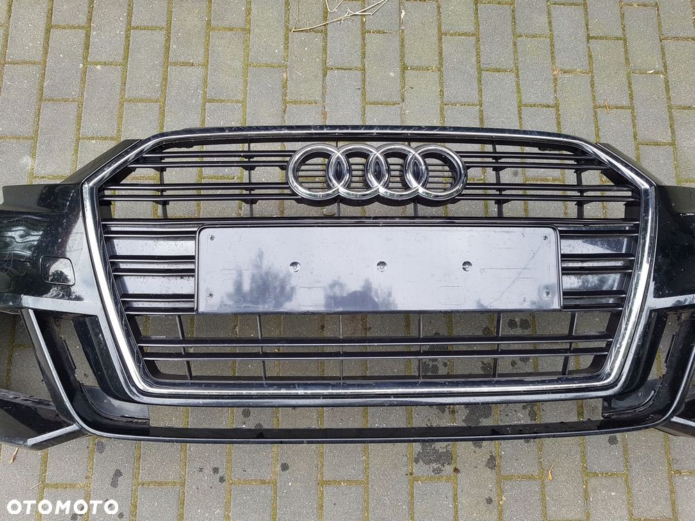audi a3 16-19 lift s-line zderzak przód 8v3807437am - 2
