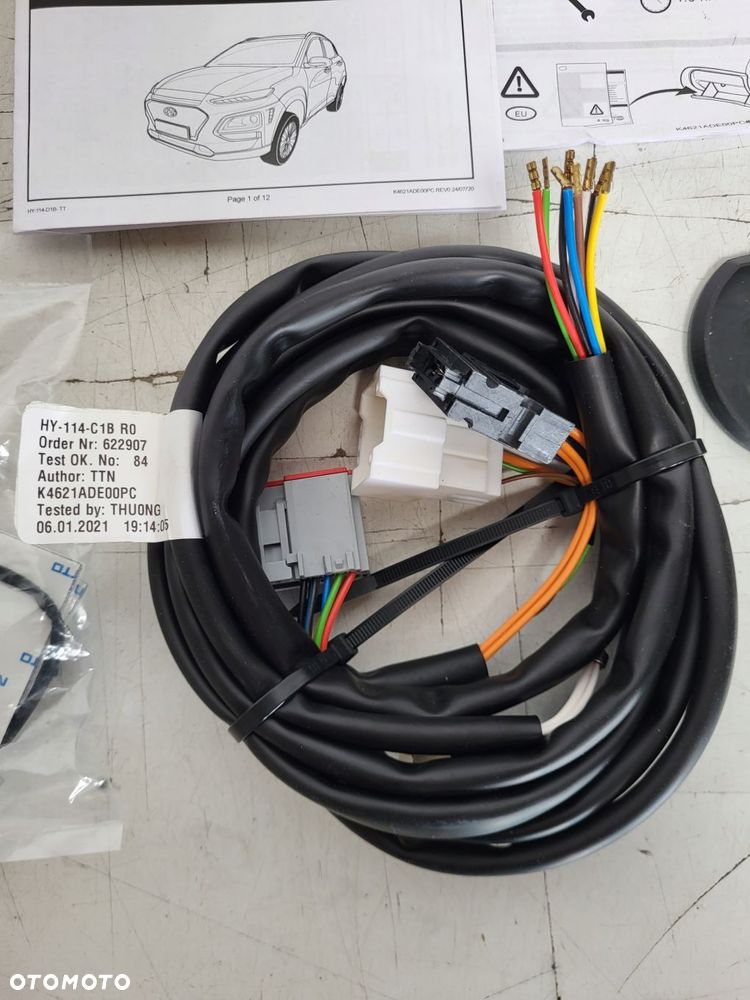 hyundai kona electric 20- wiązka haka - 5