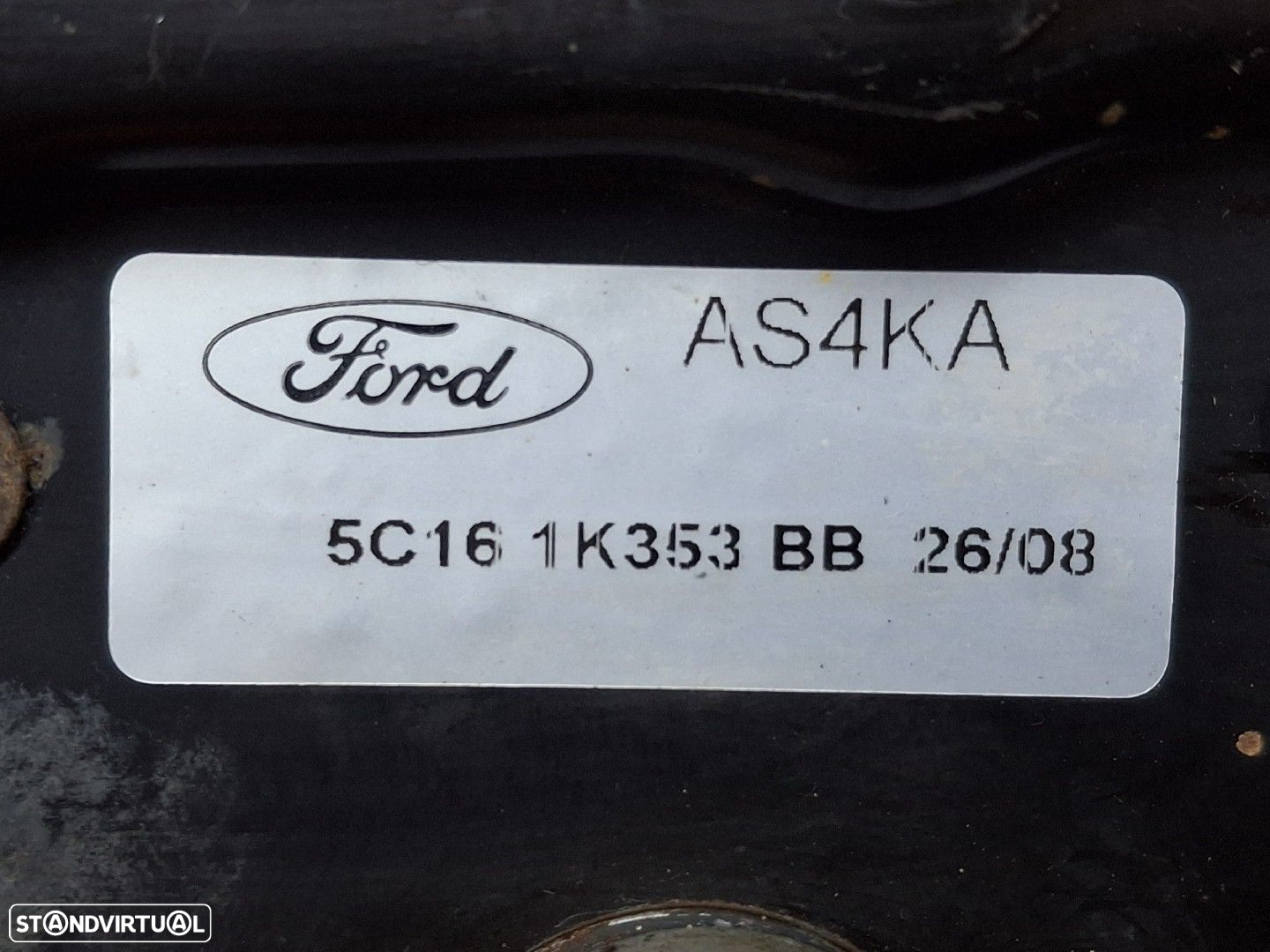 Suporte Pneu Suplente Ford Transit Caixa (Fa_ _) - 3