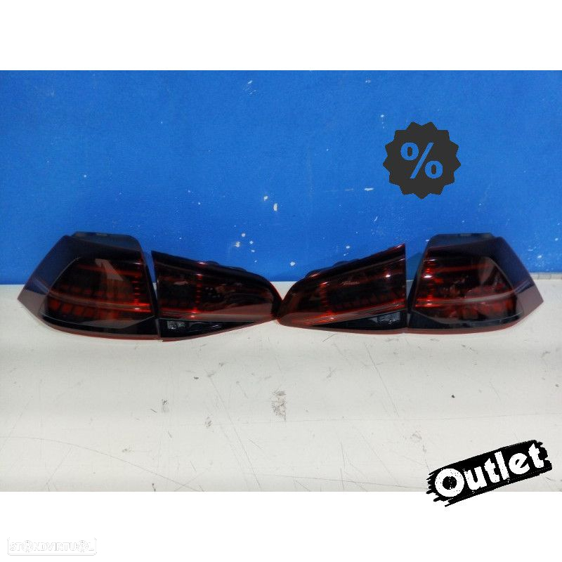 R012842C4 FARÓIS VOLKSWAGEN VW GOLF 7 7.5 12-20 LOOK 7.5 COM INDICADOR LED DINÂM - 7