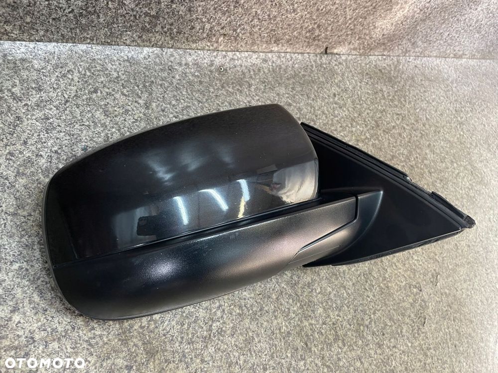 Lusterko prawe pasazera skladane 3PIN 475/9 BLACK SAPPHIRE BMW E70 X5 E71 - 2