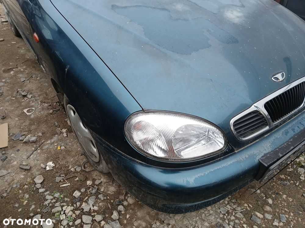 DAEWOO LANOS 42U SEDAN maska pokrywa silnika klapa bagażnika zderzak lampa reflektor pas - 2