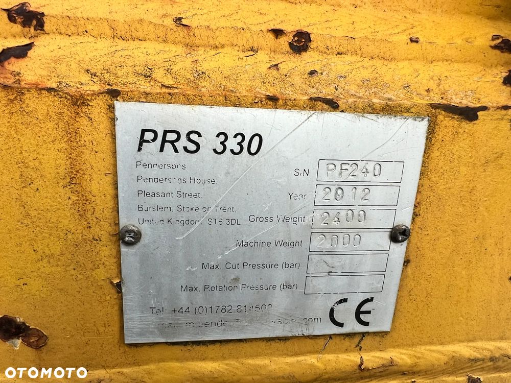 Nożyce do cięcia szyn kolejowych PRS 330 - 4