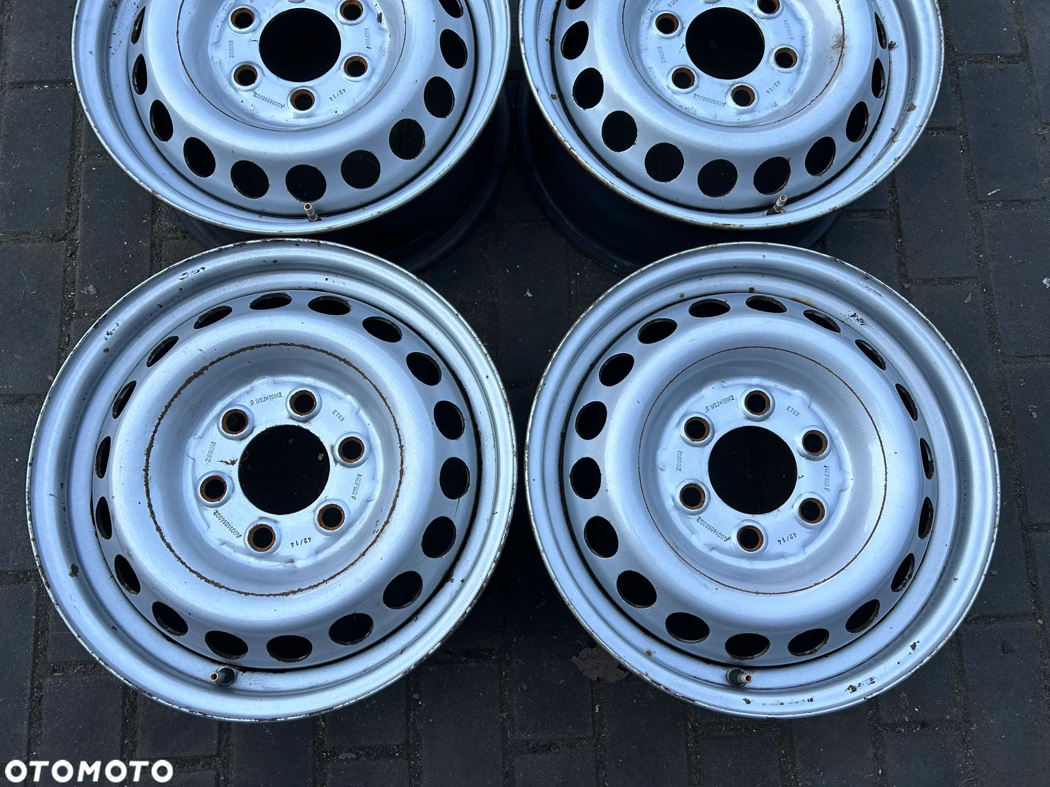 Felgi Stalowe Mercedes Sprinter 906 16 cali 6x130 4szt. - 2