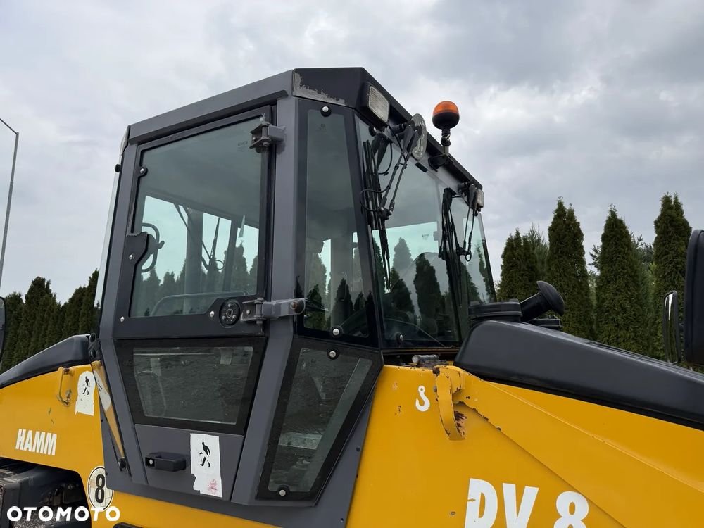 Hamm DV 8 SUPER 08V WALEC DROGOWY STALOWY / WIBRACJA OSCYLACJA / ROZSIEWACZ / ORYGINAŁ / PIĘKNY / SIEWNIK / ZRASZACZE / BOMAG DV HD 90 - 28