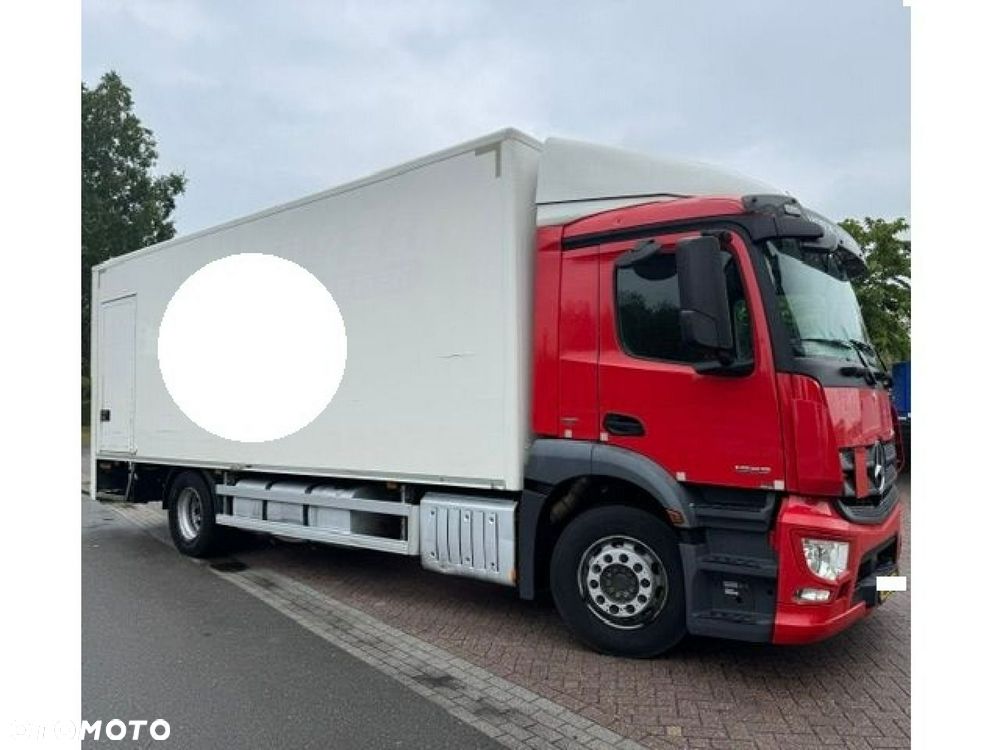 Mercedes-Benz Antos 1833 Euro6 sypialna klima kontener 18pal winda klapa - 4