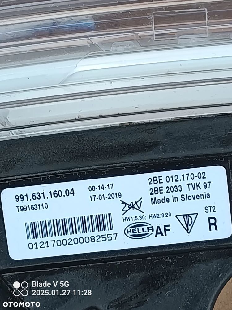 Halogeny Porsche 911 - 7