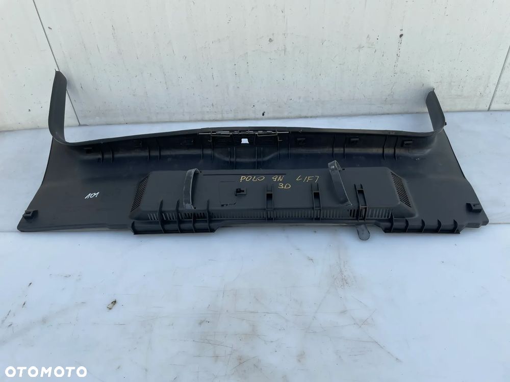 osłona progu bagażnika vw Polo 9N LIFT 3D 6Q6863459N - 6