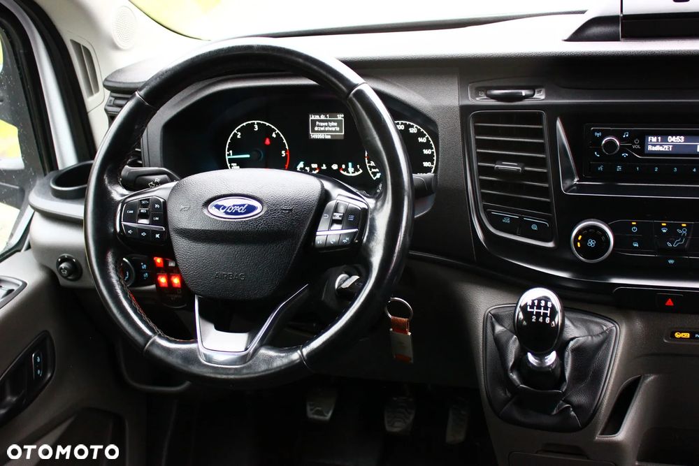 Ford TRANSIT BRYGADÓWKA 2.0 TDCI 130KM 7 OSÓB PAKA PLANDEKA OŚWIETLENIE ROBOCZE - 28