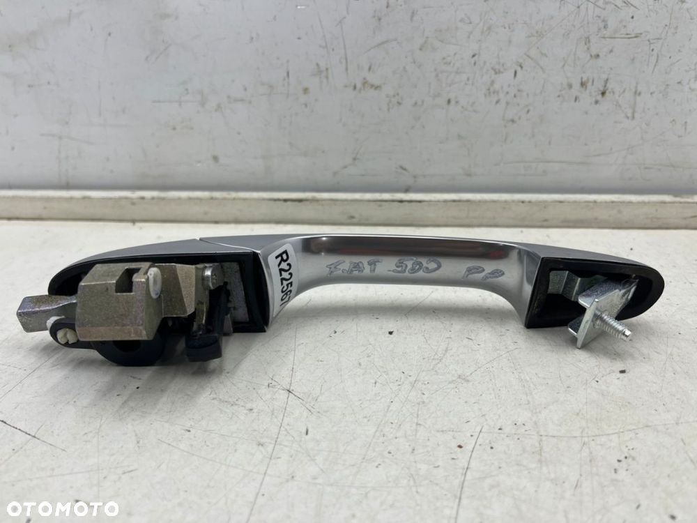 Klamka Fiat 500 07r.- prawa przednia zewnętrzna rączka drzwi CHROMOWANA prawy przód - 5