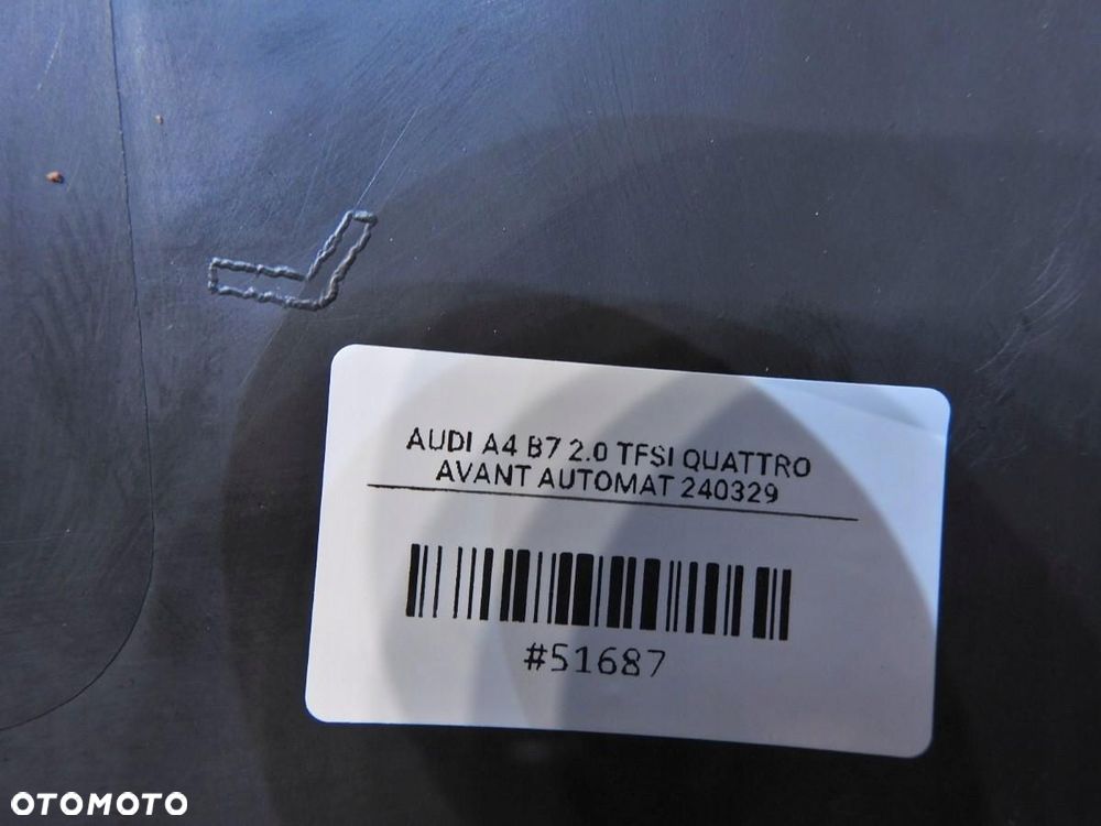 LISTWA NAKŁADKA PROGU PRAWY PRZÓD AUDI A4 B7 8E0867272 - 10