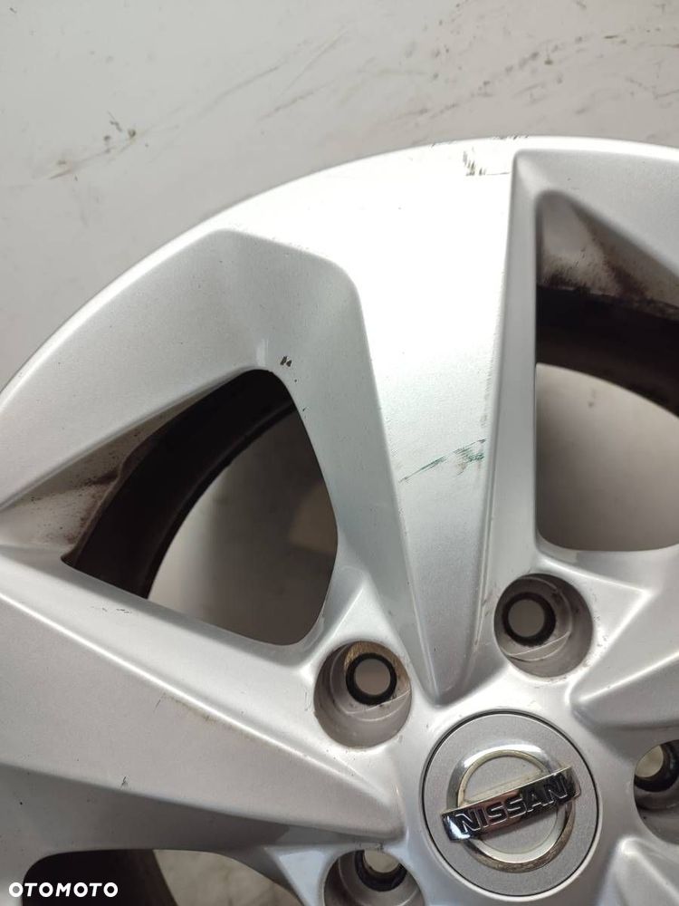 FELGI ALUMINIOWE KOMPLET 17 7J 5X114,3 66,1 40 - 1200.00 PLN - NISSAN QASHQAI II SUV (J11, J11_) - 5