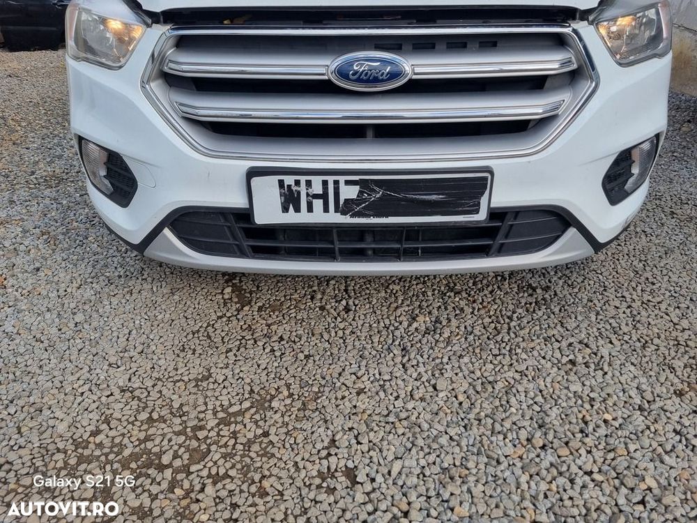 Bara fata Ford Kuga II Facelift 2016 - 2019 WHITE 5 D (1387) model fara spalatoare far - 1