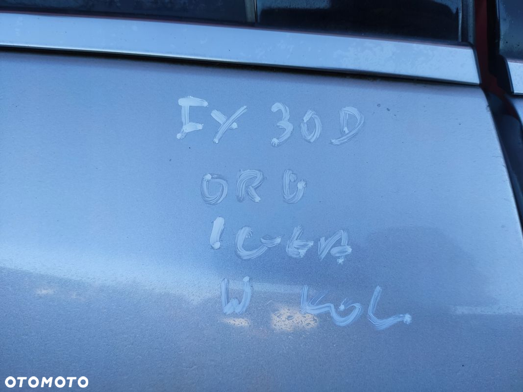 INFINITI FX30D DRZWI PRAWY TYŁ PRAWE TYLNE SREBRNE ORYGINAŁ IGŁA W KOLOR - 11