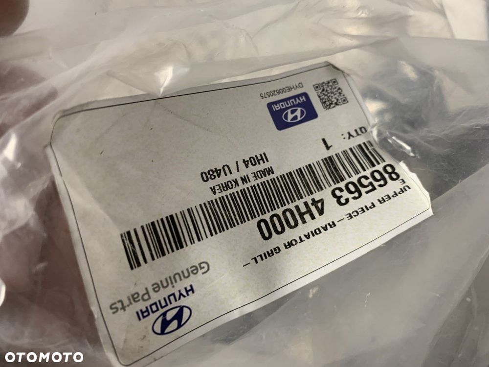 NOWE ORYGINALNE WZMOCNIENIE GÓRNE OSŁONA PASA HYUNDAI H1 II 2 STAREX  07-14 86563-4H000 - 6