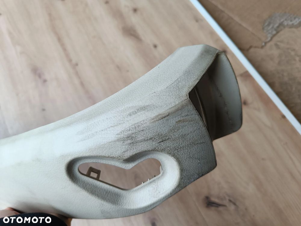 MERCEDES W211 PLASTIK OBUDOWA FOTELA OSŁONA PRAWA BEŻOWA IGŁA - 5