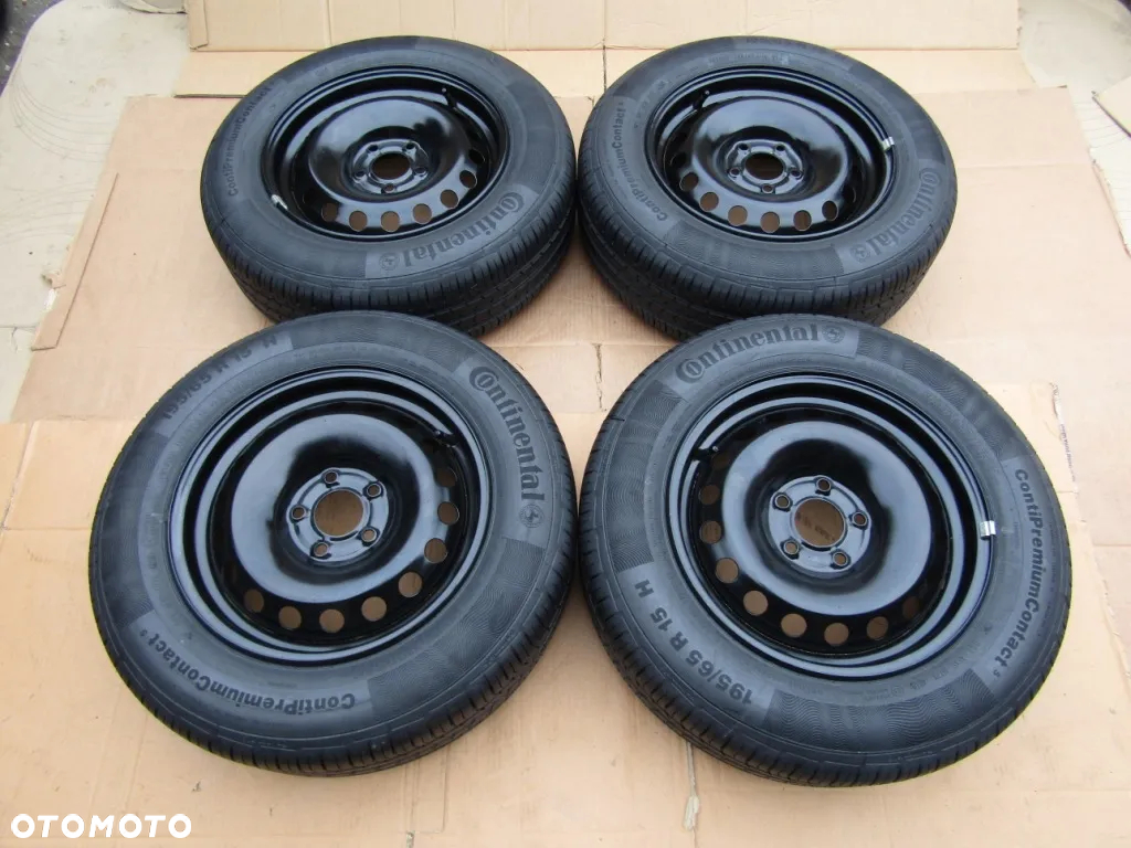 4x Felgi Koła 15 Renault Megane III Scenic Fluence + Opony Letnie 195/65 15 - 4