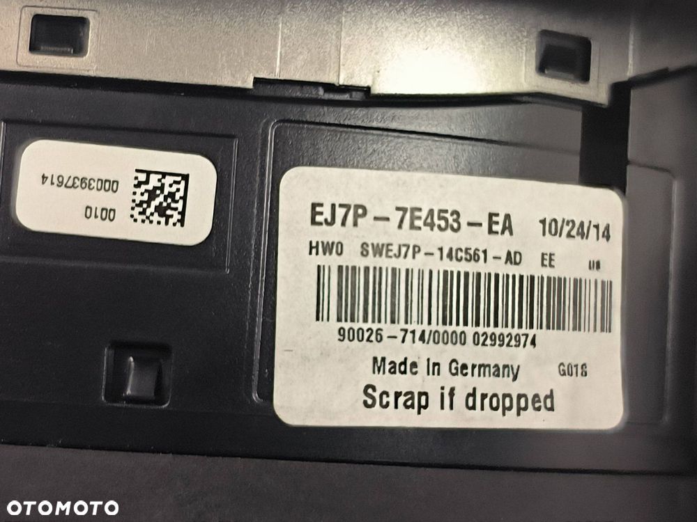 WYŚWIETLACZ PANEL LINCOLN MKC EJ7T 18E245 DL - 6