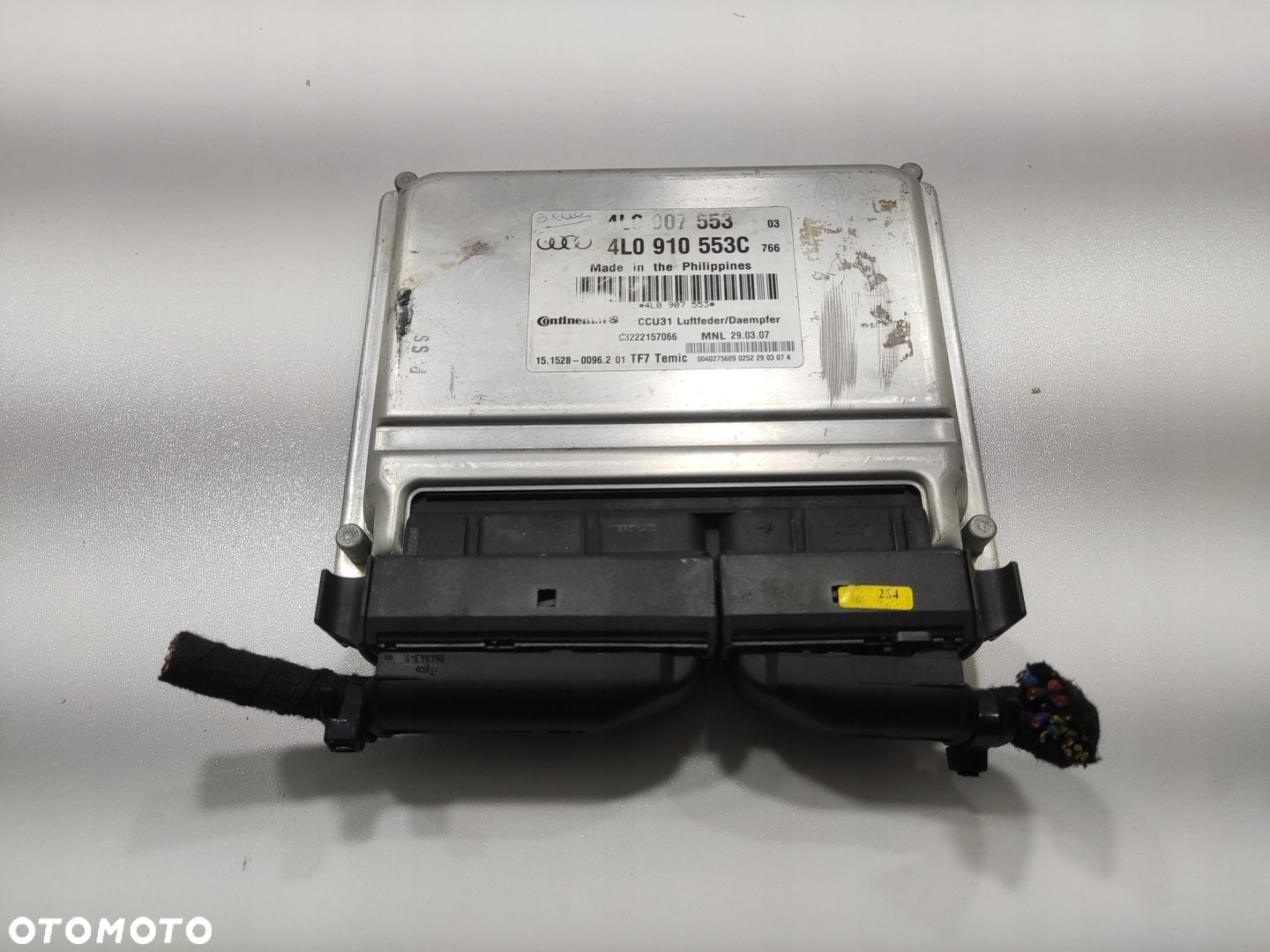 MODUŁ STEROWNIK ZAWIESZENIA AUDI Q7 I 4L 3.0 TDI 2005-2009 4L0910553C - 2